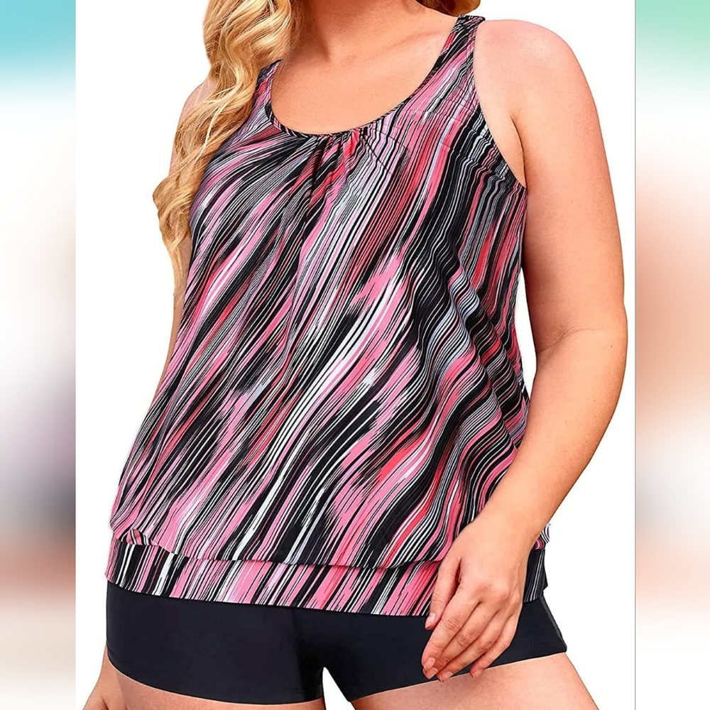 YONIQUE 2 Piece Tankini